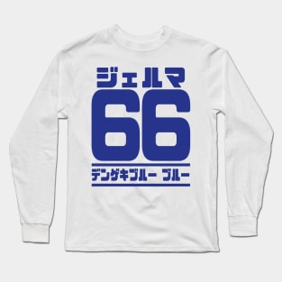 Germa 66, Dengeki Blue Japanese Long Sleeve T-Shirt